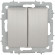 IEK BRITE Выключатель 2-клавишный перекрестный 10А ВС10-2-3-БрГН металл хром/никель IEK, BR-V23-0-10-M-K23