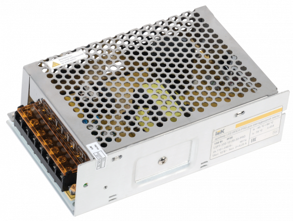 IEK Драйвер LED ИПСН-PRO 150Вт 12 В блок - клеммы IP20 IEK, LSP1-150-12-20-33-PRO
