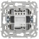IEK FLITE Выключатель 1-клавишный 10А ВС11-1-0-ФлШ шампань IEK, FI-V10-0-10-1-K37
