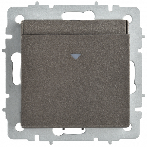 IEK BRITE Выключатель карточный 30А ВС10-1-8-БрТБ темная бронза IEK, BR-V11-0-10-K45