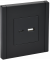IEK FORTE&PIANO Розетка USB A+C 3,1А FP150 черный , FP-U22-D31-K02
