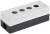 IEK Корпус КП104-Р для кнопок 4 места белый IEK, BKP10-4-K01-R
