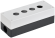 IEK Корпус КП104-Р для кнопок 4 места белый IEK, BKP10-4-K01-R