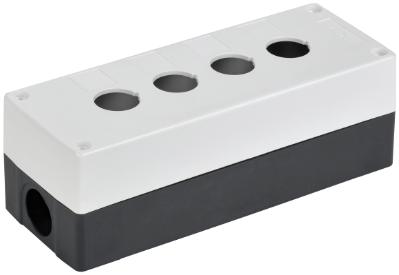 IEK Корпус КП104-Р для кнопок 4 места белый IEK, BKP10-4-K01-R IEK Корпус КП104-Р для кнопок 4 места белый IEK, BKP10-4-K01-R