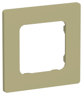 FLITE Рамка 1-местная РУ-1-К-ФлО оливковый IEK, FI-M12-32-20-K26