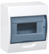 KREPTA 3 Корпус пластиковый ЩРН-П-8 IP41 белый IEK, MKP12-N-08-40-20