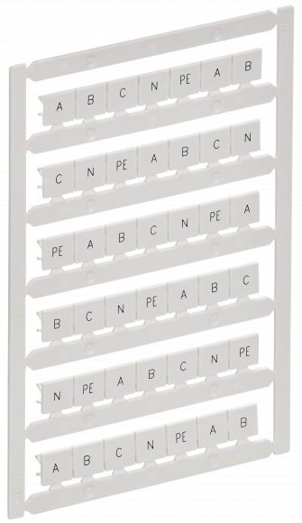IEK ARMAFIX Маркер для CTS 10мм2 "A; B; C; N; PE" IEK, AF-CT10D-M-010-21