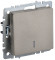 IEK BRITE Выключатель 1-клавишный с индикацией 10А ВС10-1-1-БрШ шампань IEK, BR-V10-1-10-K37