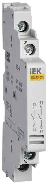 Дополнительный контакт ДК32-20 MASTER IEK, DMS11D-AU20