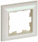 IEK BRITE Рамка 1-местная РУ-1-Бр бежевый/жемчужный IEK, BR-M12-12-1-K10 IEK BRITE Рамка 1-местная РУ-1-Бр бежевый/жемчужный IEK, BR-M12-12-1-K10