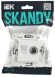 IEK SKANDY Розетка двойная TV+RJ45 кат.5E SK-A14W арктический белый , SK-AK20-1-K01