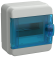 IEK TEKFOR Корпус пластиковый КМПн-6 IP65 синяя прозрачная дверь IEK, TF5-KP72-N-06-65-K03-K07 IEK TEKFOR Корпус пластиковый КМПн-6 IP65 синяя прозрачная дверь IEK, TF5-KP72-N-06-65-K03-K07