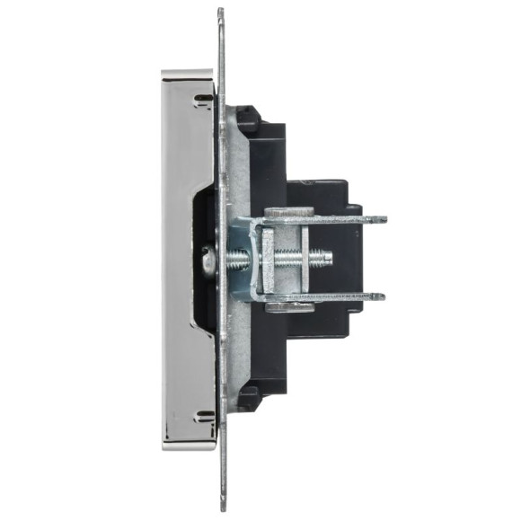 IEK BRITE Розетка HDMI РHDMI-0-БрГН металл хром/никель IEK, BR-H10-M-K23 IEK BRITE Розетка HDMI РHDMI-0-БрГН металл хром/никель IEK, BR-H10-M-K23