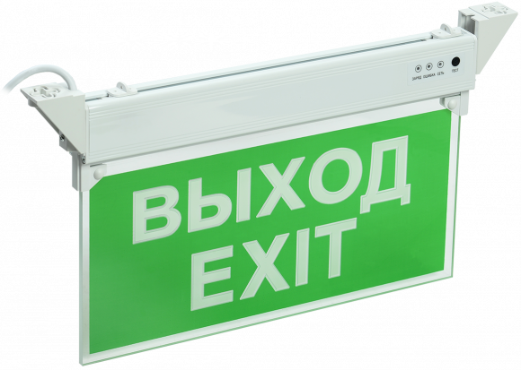 IEK Светильник аварийный ССА 2101 3Вт 3ч ВЫХОД-EXIT IP20 IEK, LSSA0-2101-3-20-K03