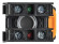 IEK Кнопка с фиксацией d=22мм 1NO+1NC чёрная MASTER IEK, MI-BT60-11T-3-21-K02