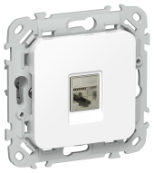 FLITE Розетка компьютерная RJ45 категория 6 STP РК6-1-1-ФлБ белый IEK, FI-K11-2-K01 FLITE Розетка компьютерная RJ45 категория 6 STP РК6-1-1-ФлБ белый IEK, FI-K11-2-K01