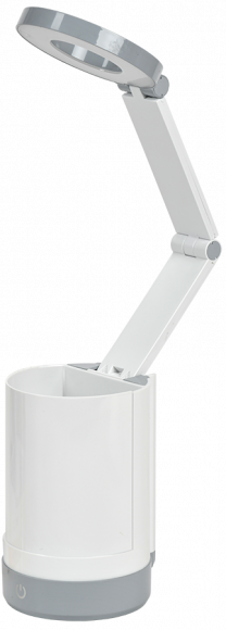 IEK LIGHTING Светильник светодиодный настольный 2012 5Вт пантограф с карманом белый IEK, LDNL3-2012-1-VV-5-K01