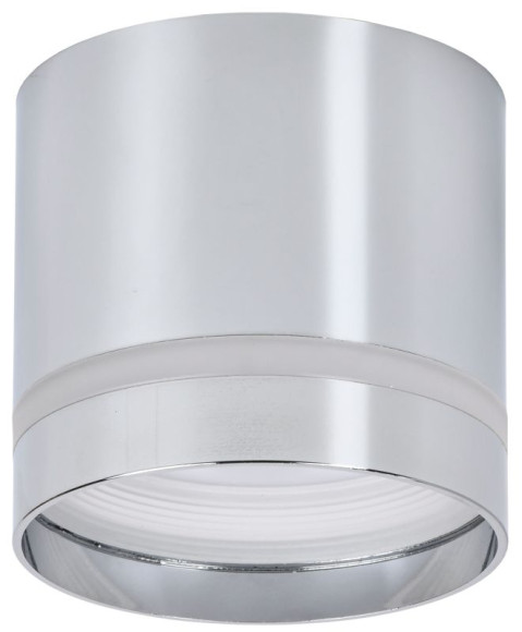IEK LIGHTING Светильник 4016 накладной потолочный под лампу GX53 хром IEK, LT-UPB0-4016-GX53-1-K23