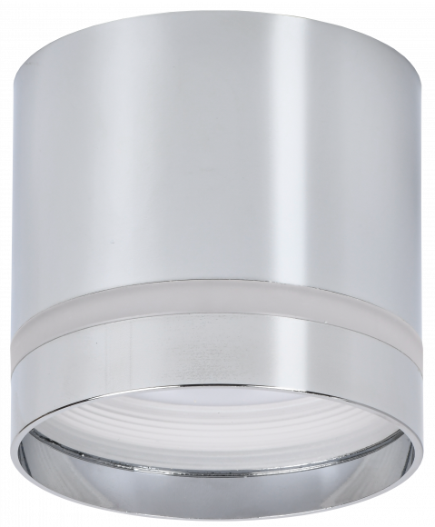 IEK LIGHTING Светильник 4016 накладной потолочный под лампу GX53 хром IEK, LT-UPB0-4016-GX53-1-K23