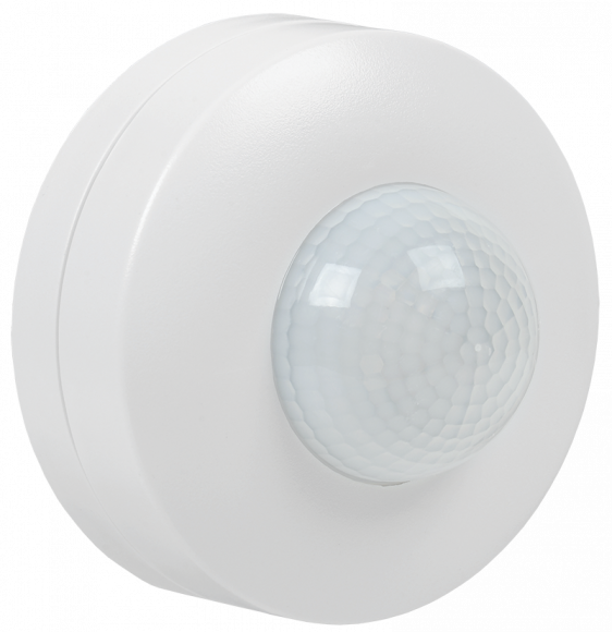 IEK Датчик движения ДД 027 белый 1200Вт 360гр 12м IP20 IEK, LDD11-027-1200-001