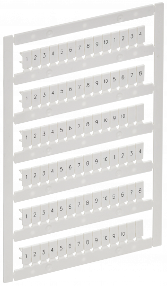 IEK ARMAFIX Маркер для CTS/CP 2,5мм2 с символами "1-10" IEK, AF-CT10D-M-D25-01