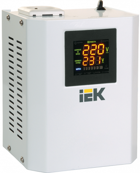 IEK Стабилизатор напряжения серии Boiler 0,5 кВА IEK, IVS24-1-00500