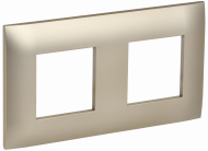 SKANDY Рамка 2-местная SK-F02Sh шампань , SK-M22-K37
