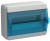 IEK TEKFOR Корпус пластиковый КМПн-12 IP65 синяя прозрачная дверь IEK, TF5-KP72-N-12-65-K03-K07