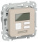 IEK FLITE Термостат электронный с дисплеем 16А Т-ФлЛ льняной IEK, FI-RT11-K88