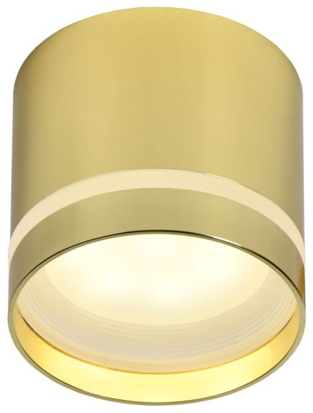 IEK LIGHTING Светильник 4016 накладной потолочный под лампу GX53 золото IEK, LT-UPB0-4016-GX53-1-K22
