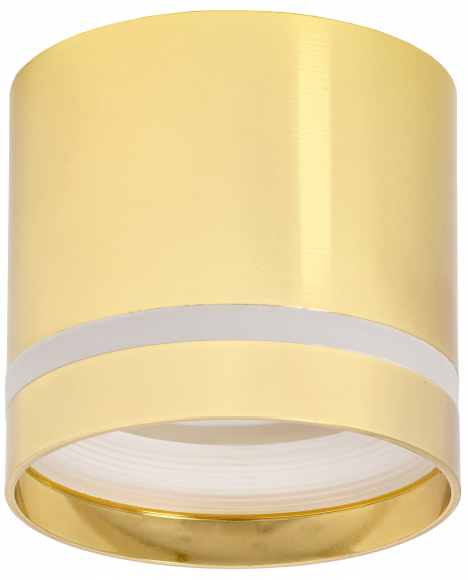 IEK LIGHTING Светильник 4016 накладной потолочный под лампу GX53 золото IEK, LT-UPB0-4016-GX53-1-K22