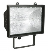 Прожектор ИО1000 галогенный черный IP54 IEK, LPI01-1-1000-K02