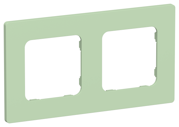 IEK FLITE Рамка 2-местная РУ-2-К-ФлФ фисташковый IEK, FI-M22-32-20-K93