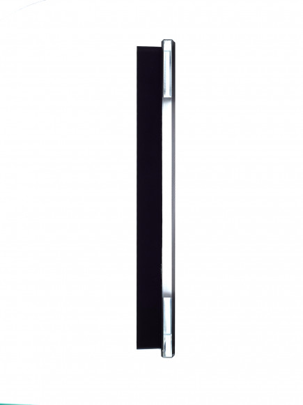 IEK BRITE Рамка 1 -местная РУ-1-2-БрЧ стекло черный , BR-M12-G-K02