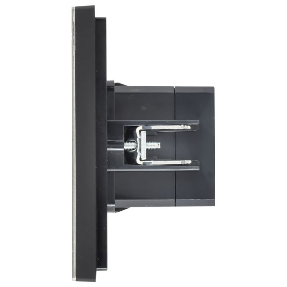 IEK FORTE&PIANO Розетка USB A+C 18Вт FP651M металл шампань IEK, FP-U22-018-M-K37