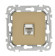 IEK FLITE Розетка компьютерная RJ45 категория 6 UTP РК6-1-0-ФлХ хаки IEK, FI-K12-2-K59