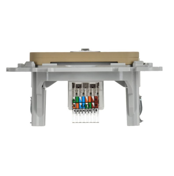 IEK FLITE Розетка компьютерная RJ45 категория 6 UTP РК6-1-0-ФлХ хаки IEK, FI-K12-2-K59