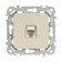 IEK FLITE Розетка компьютерная RJ45 категория 6 UTP РК6-1-0-ФлСл сливочный IEK, FI-K12-2-K86
