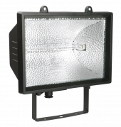 Прожектор ИО1500 галогенный черный IP54 IEK, LPI01-1-1500-K02