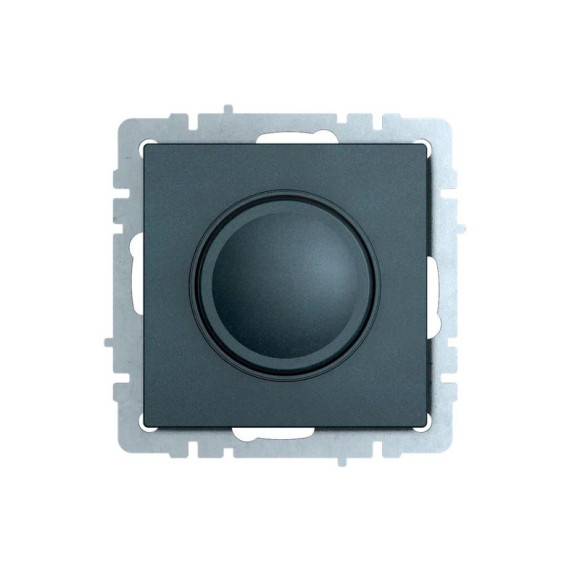 IEK BRITE Светорегулятор поворотно-нажимной 600Вт СС10-1-0-БрМ маренго IEK, BR-D20-0600-K35