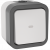 TORS Переключатель одноклавишный с индикацией 10А IP55 TS202 серо-белый IEK, TS-V10-1-10-55-K41