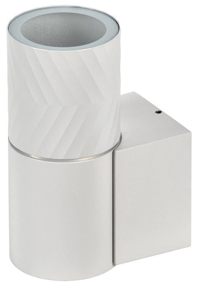 IEK LIGHTING Светильник уличный 5107 настенный под лампу GU10 IP65 белый IEK, LT-UBU0-5107-GU10-1-K01