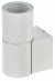 IEK LIGHTING Светильник уличный 5107 настенный под лампу GU10 IP65 белый IEK, LT-UBU0-5107-GU10-1-K01