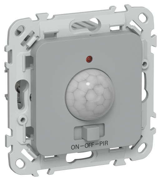 IEK FLITE Датчик движения без N 200Вт ДД-2-ФлС серый IEK, FI-MS21-N-110-07-K03