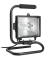 IEK Прожектор ИО500П(переноска) галогенный черный IP54 IEK, LPI03-1-0500-K02