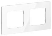 FLITE Рамка 2-местная РУ-2-К-ФлБ белый IEK, FI-M22-32-20-K01
