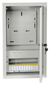TITAN Корпус металлический ЩУРв-3/12 (550х320х165мм) IP31 IEK, MKM35-V-12-31-ZO