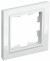 IEK BRITE Рамка 1-местная РУ-1-БрБ белый, BR-M12-K01-PRO