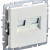 BRITE Розетка компьютерная двойная кат.5E RJ45 РК10-2-БрЖ жемчуг IEK, BR-K20-1-K36