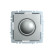 IEK BRITE Светорегулятор поворотно-нажимной 600Вт СС10-1-0-БрС сталь IEK, BR-D20-0600-K46
